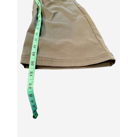 Prana Women’s Hiking Roll up/Snap Pants W Stretch  Gray‎ Size 12 Excellent - Picture 4 of 4